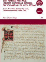 Cum eminem ante nos - I trattati di metrica e retorica del volgare dal XIII al XVI secolo